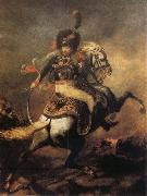 Theodore Gericault Officer of the Imperial Guard Spain oil painting artist